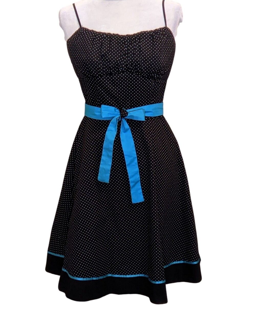 Retro Inspired Sundress Fit Flare Cotton Underskirt Whimsigoth Coquette Medium